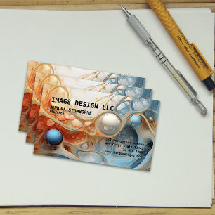 Graphic Design Company Business Card