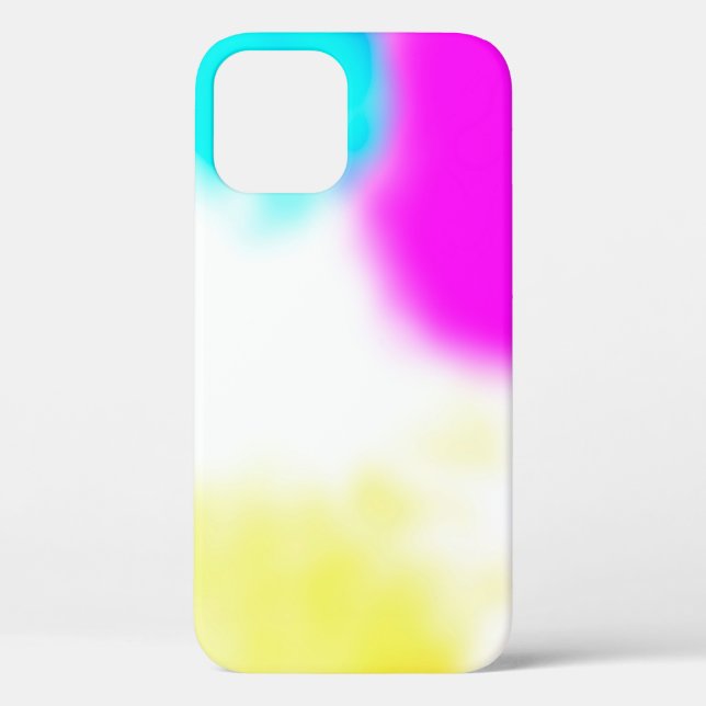graphic design digital blur background texture col Case-Mate iPhone case (Back)