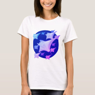 Graphic Design Manta Ray Lover T-Shirt