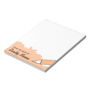 Graphic Design Marker Personalised Memo Notepad