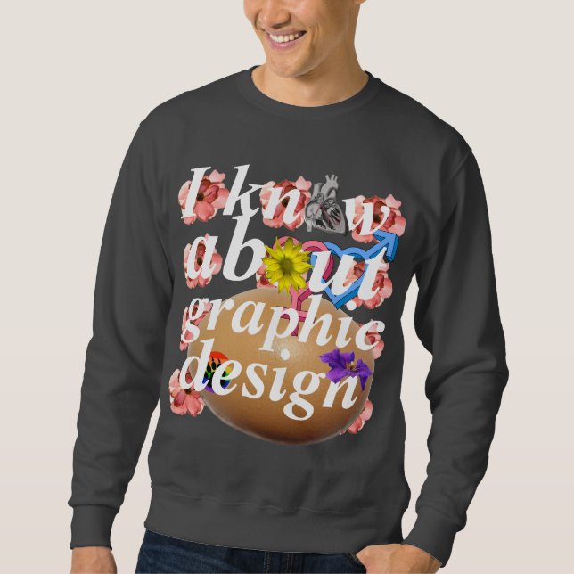 graphic design sweatshirt (Front)