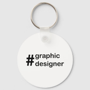 Graphic Designer Key Ring