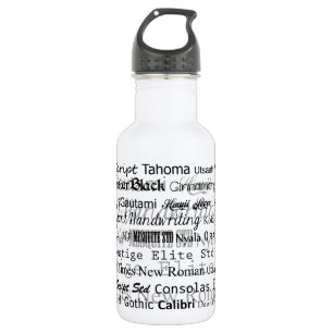 Graphic designers dream 532 ml water bottle