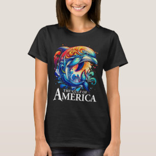 Graphic Dolphin Gulf Of Usa America Never Forget T T-Shirt