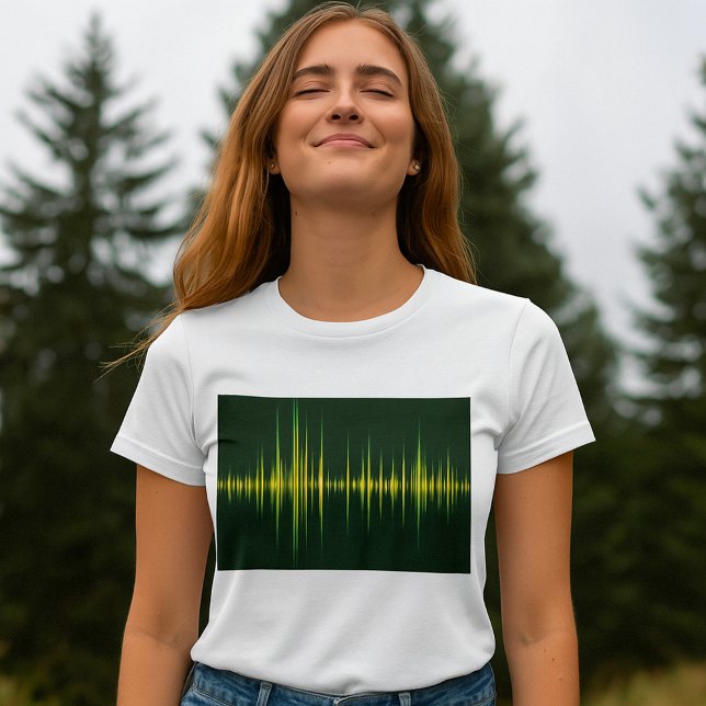 Graphic Equalizer Womens T-Shirt (Creator Uploaded)