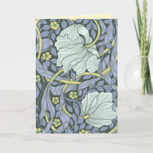 Graphic Flowers Art & Your Text Thank You Card