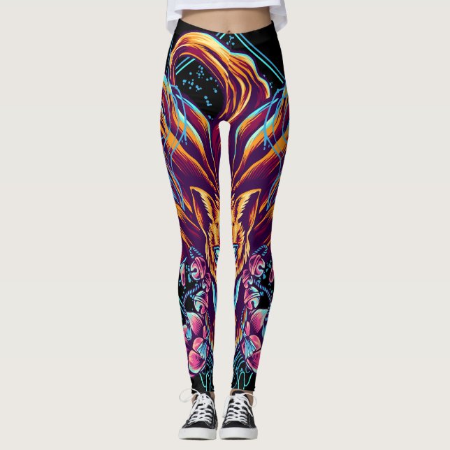 Graphic Fusion Leggings (Front)