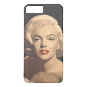 Graphic Grey Marilyn iPhone 8 Plus/7 Plus Case