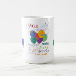 Graphic Happy Birthday Mug