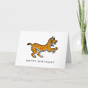 Graphic Iberian LYNX - Wildlife - Nature Card