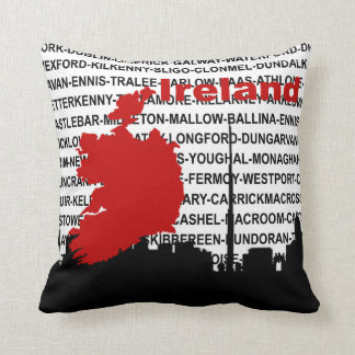 Graphic Ireland Pillow