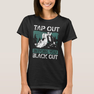 Graphic Jiu Jitsu Apparel Tap Out Before You Black T-Shirt