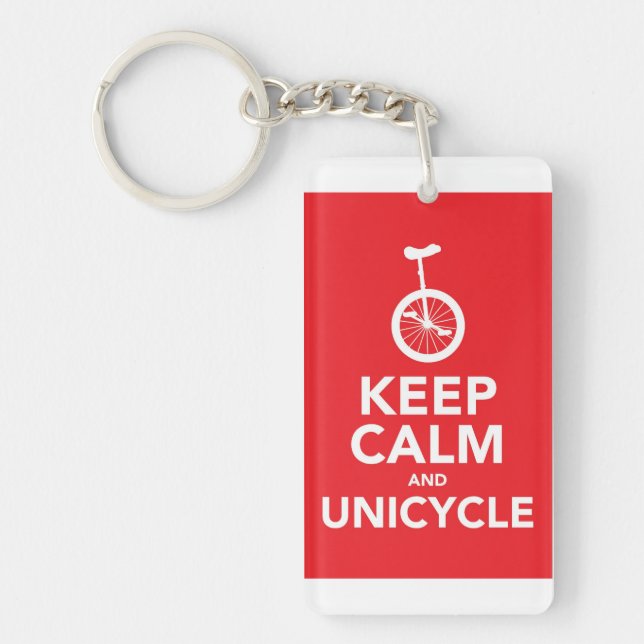 Graphic Jules & Uni Keychain (Front)