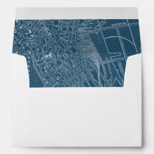 Graphic Map of Boston Envelope