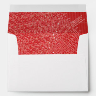 Graphic Map of San Francisco Envelopes