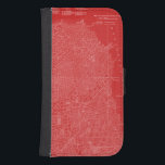 Graphic Map of San Francisco Samsung S4 Wallet Case<br><div class="desc">Home Décor</div>