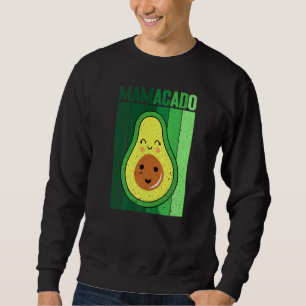 Graphic of Mamacado Papacado for Avocado   1 Sweatshirt