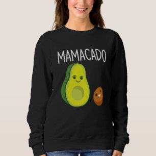 Graphic of Mamacado Papacado for Avocado   3 Sweatshirt