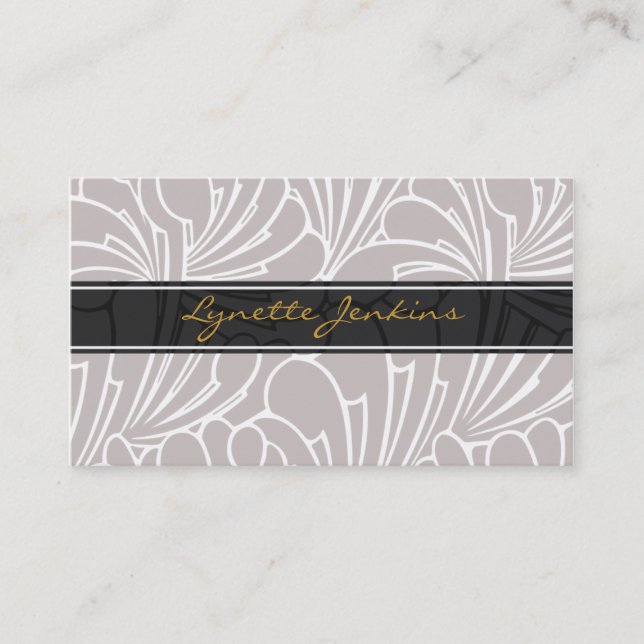 Graphic Pattern Business Card (Front)