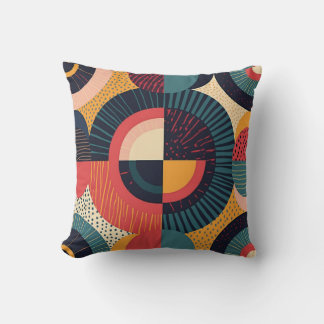 graphic patterns cushion