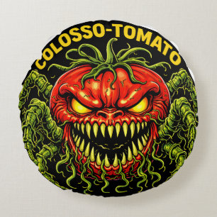 Graphic product de round cushion