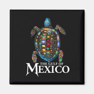 Graphic Sea Turtle Gulf Of Mexico Never Forget Ant Magnet