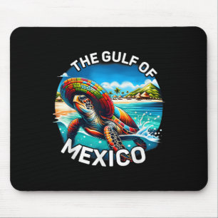 Graphic Sea Turtle Gulf Of Mexico Never Forget Mouse Pad