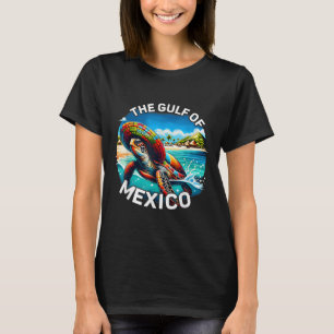 Graphic Sea Turtle Gulf Of Mexico Never Forget T-Shirt