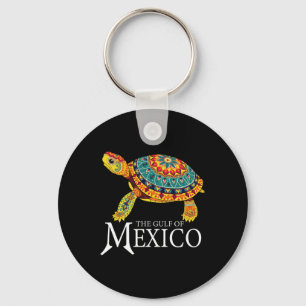 Graphic Sea Turtle Gulf Of Mexico Never Forget Tru Key Ring