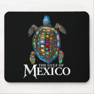 Graphic Sea Turtle Gulf Of Mexico Never Forget Tru Mouse Pad