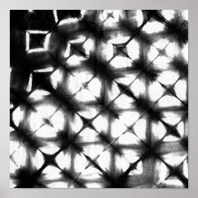 Graphic Shibori I Poster (Front)