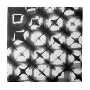 Graphic Shibori I Tile