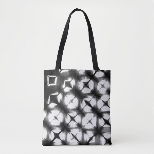 Graphic Shibori I Tote Bag (Front)