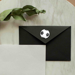 graphic soccer ball classic round sticker