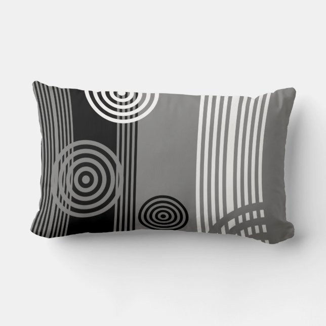 graphic socks lumbar cushion (Back)