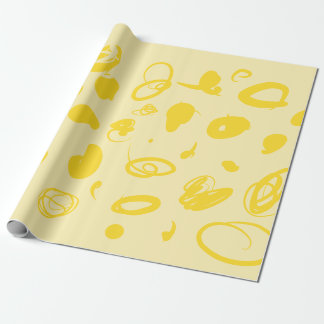 Graphic spots design wrapping paper