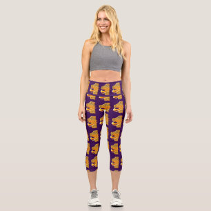 Graphic Streetwear Capri Leggings