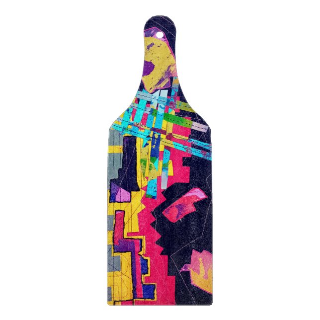 Graphic style design  cutting board (Front)
