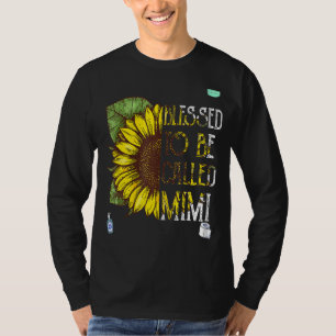 Graphic Sunflowers Blessed To Be Called Mum And M T-Shirt