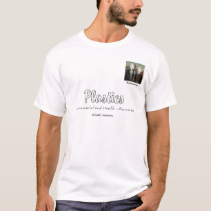 Graphic T-shirt for plastic hazard awareness