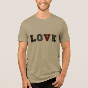 Graphic T-Shirt Original Artistic Print Tri-Blend Shirt