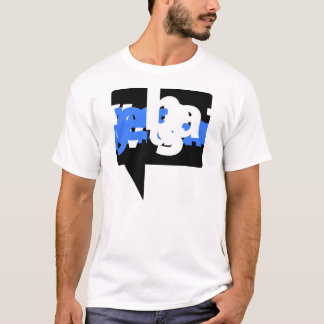 Graphic T-Shirt - Visual Voice Blue