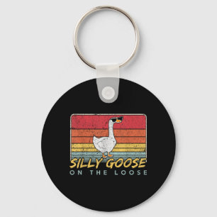 Graphic Tees Men Funny Shirts For Men Silly Goose Key Ring