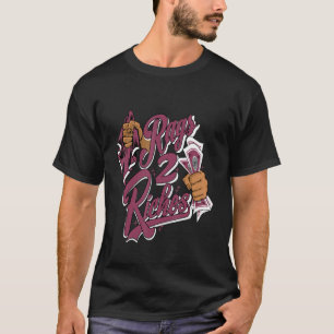 Graphic Tees Rag 2 Rich Sneaker Match 1 High Borde