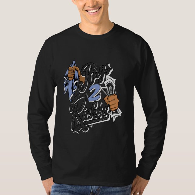 Graphic Tees Rag 2 Rich Sneaker Match 5 Oreo (Front)