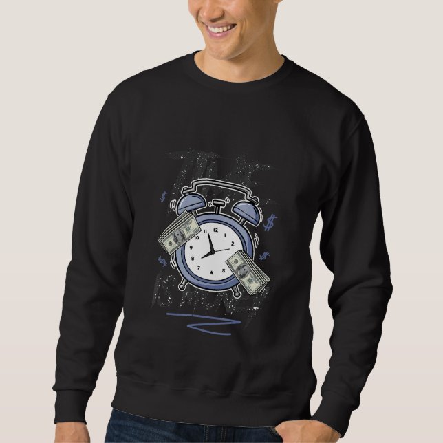 Graphic Tees Time Is Money Sneaker Match 5 Oreo (Front)