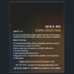 Graphic Texture, Graphic Designer Advertising Flyer<br><div class="desc">Graphic Texture,  Graphic Designer Advertising Flyers By The Business Card Store.</div>