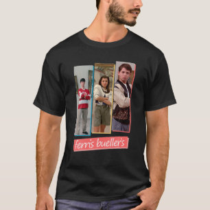 Graphic The Face Characters Ferris So Cool Day Off T-Shirt