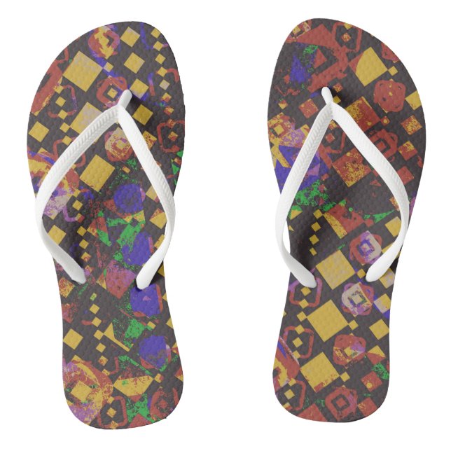 Graphic  thongs (Footbed)