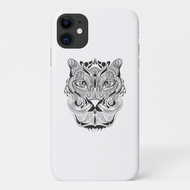 Graphic Tiger Case-Mate iPhone Case (Back)